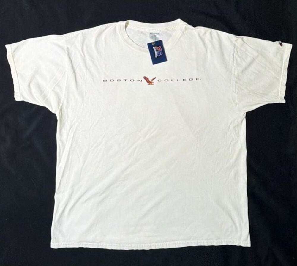 Vintage Champion Boston College T-Shirt XXL